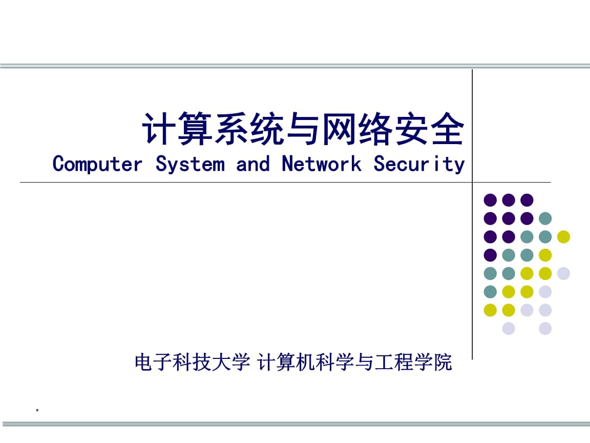 第八章 計算機系統安全 操作系統核心防護與聯網工程實踐